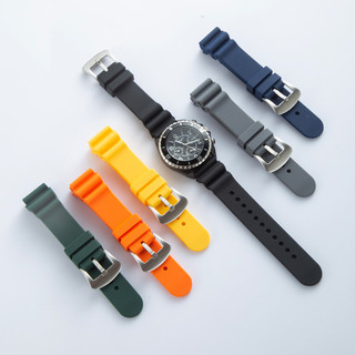 Diver Cao Su Silicon Dây Đeo Đồng Hồ 20 Mm 22 Mm Seiko 5 TUNA SKX007 Đồng Hồ Vòng Tay Thay Thế Cho Nam Nữ Thể Thao Chống Thấm Nước