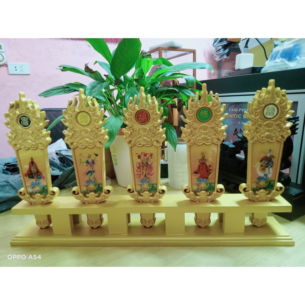 Bộ lệnh bài ngũ lôi,lệnh bài thái cực- lệnh bài composite - gỗ sơn thủ công, vẽ tay tinh xảo, chất lượng cao cấp.