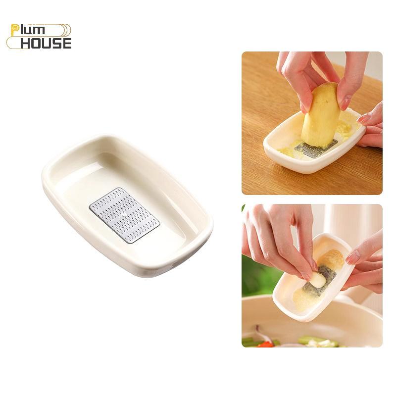 PlumHOUSE Hướng Dẫn Sử Dụng Gừng Xay Cắt Tỏi Nhà Bếp Rau Nấu Thực Phẩm Máy Nghiền Tỏi Gừng Máy Xay Dụng Cụ Nhà Bếp Tiện Ích VN