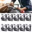 Yoo Phụ Kiện Ô Tô Biển Số Khóa Cố Định Lắp Đặt Dễ Dàng Cản Biển Số Gắn U Loại Kẹp Hạt