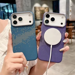 [JLK] Ốp Điện Thoại Sợi Carbon Kelvar Sang Trọng Cho iPhone 17 Pro Max Sạc Không Dây Từ Tính Siêu Mỏng Cứng Nhiều Màu Sắc