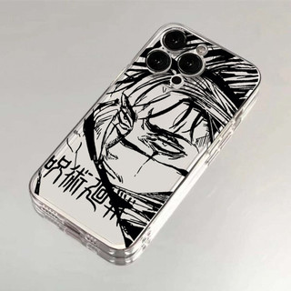Ốp Điện Thoại Cho Samsung Galaxy S20 S21 S23 FE S20 S21 S22 Plus S23 Ultra Ốp Lưng Anime Jujutsu Kaisen Gojo Satoru Nanami Choso Họa Tiết Mềm Trong Suốt TPU