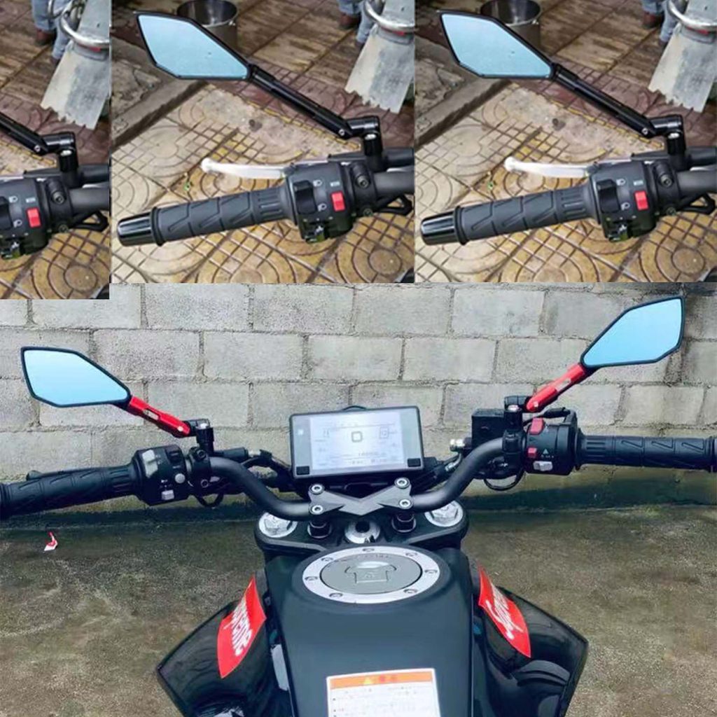 Dành Cho KTM 125/200/390/690/790/990 Super Duke, gương chiếu hậu xe máy