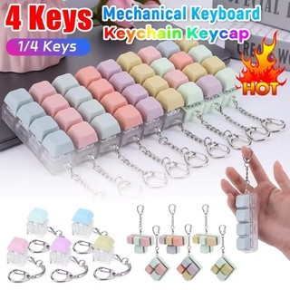 Bán Bàn Phím Fidget Đồ Chơi Bàn Phím Fidget Móc Khóa Bàn Phím 4 Trong 1 Nút Giải Nén Giảm Căng Thẳng Fidget Người Lớn Lo Âu Quà Tặng