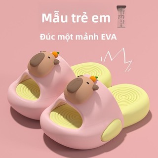 Dép EVA Capybara cho bé – Dép lê mềm nhẹ, chống trượt, dùng tắm & mang trong nhà