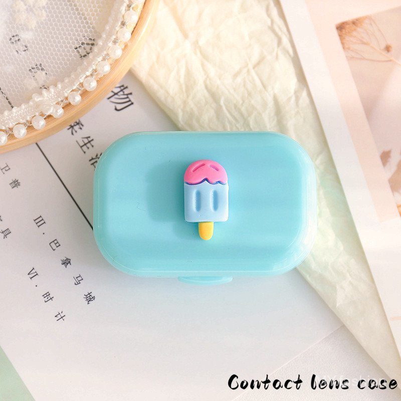 Hộp đựng kính áp tròng di động - Chăm sóc mini tiện lợi cho học sinh và du lịch