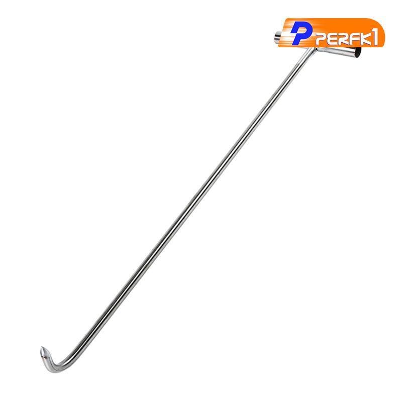 Lỗ Lỗ Móc Dụng Cụ Thép Bền Cán Cửa Nâng Hạng Nặng Cũng Nắp Cửa Bánh Xe Kéo T Móc Đơn Móc Nâng Cửa Móc