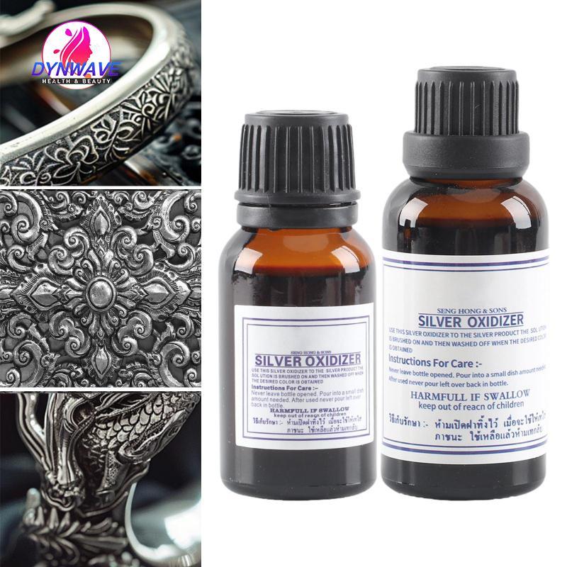 Dung dịch làm đen trang sức bạc - Chất lỏng oxy hóa tạo màu đen chuyên nghiệp