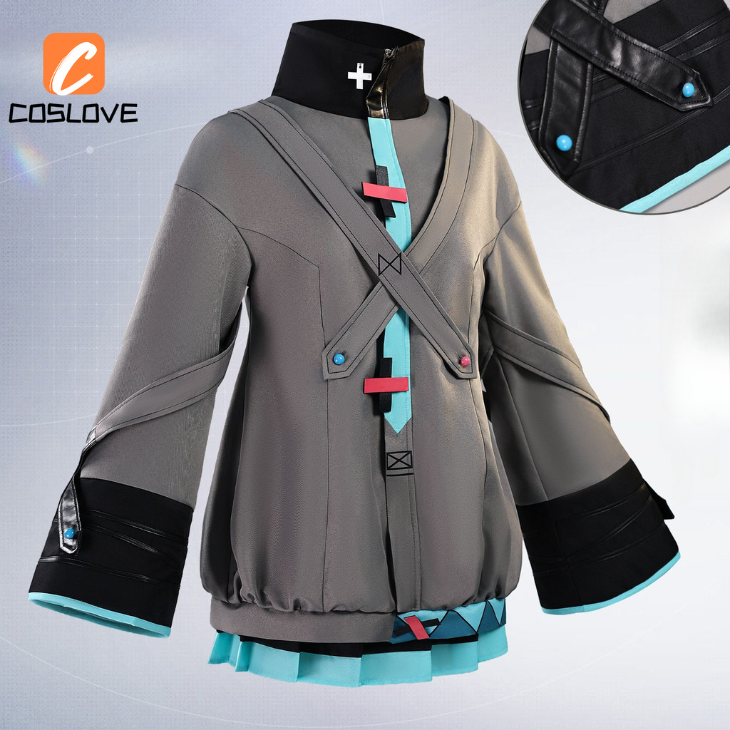 Hatsune Miku World of Closed Windows Cosplay - Quần Áo Trọn Bộ Đầm Tay Dài Cho Người Phụ Nữ