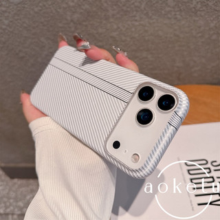 Họa tiết sợi carbon bị chặn màu phù hợp cho vỏ điện thoại iPhone 17 Promax 16pro / 15pm cảm giác da siêu mỏng 14 / 13 / 12 sáng tạo 17Air bao gồm tất cả bìa cứng