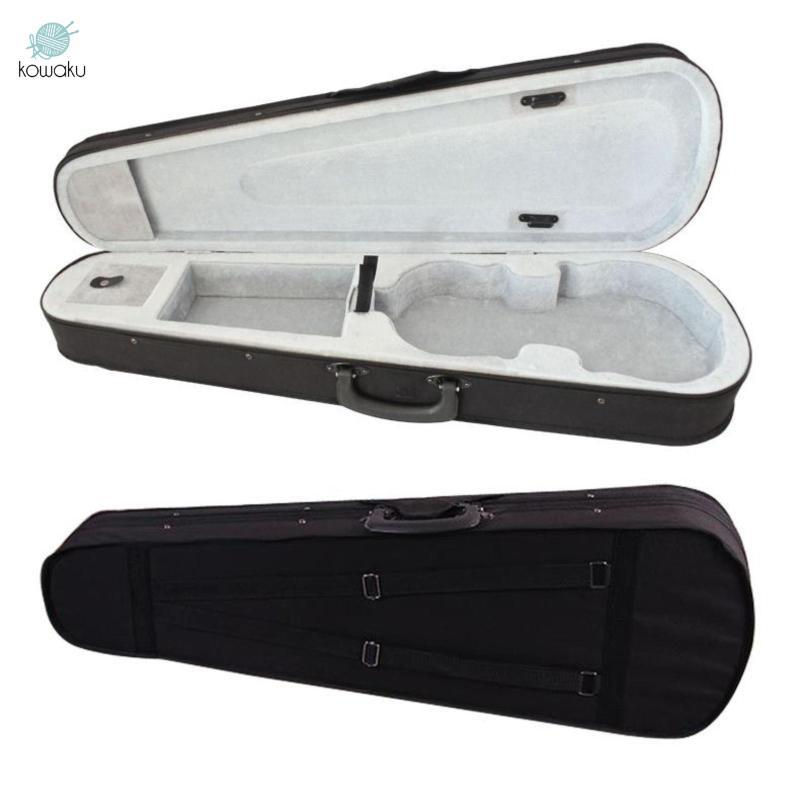 4 / 4 Full Size Violin Case Chuyên Nghiệp Chắc Chắn Di Động Mang Theo Túi Vĩ Cầm Cứng