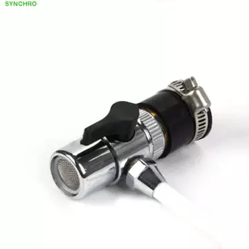 Đầu nối ống SYNCHRO Chuyển mạch Phụ kiện lọc nước Hợp kim Máy lọc nước Phụ kiện vòi Adapter