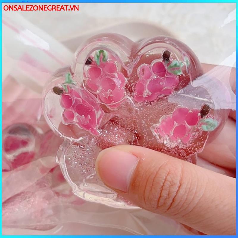 Ons 1 Cái Móng Vuốt Mèo Mềm Mại Phục Hồi Chậm Giảm Căng Thẳng Bóp Đạo Cụ Bầu Trời Đầy Sao Mèo Lớn Paw Squishy Thần Tài Đồ Chơi Pinch Giải Nén Quà Tặng Tại