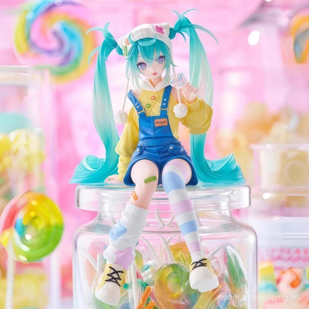 Hàng sẵn có Em gái đầu tiên Miku Candy Sweetheart Lollipop Mì ăn liền ...