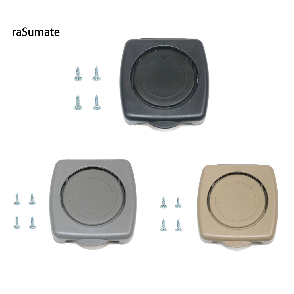 < rasumate > Dễ dàng cài đặt Giá đỡ cốc cho xe tải Giá đỡ cốc ô tô đa năng có thể gập lại với miếng đệm hấp thụ sốc gắn trên lỗ thông hơi có thể điều chỉnh Di động cho Rv cho Đông Nam