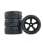 4 76 * 31mm RC Điều Khiển Từ Xa Ô Tô Rally Lốp Tỉ Lệ 1 / 10 Đường Phẳng Off-Road Lốp Rộng HPI WR8 94177 H9804 Đồ Chơi Phụ Kiện Xe Hơi
