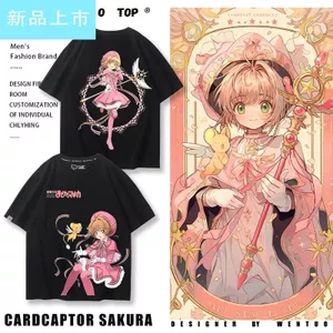 Áo thun cô gái Sakura Kinomoto với thiết kế đa dạng, phù hợp nam nữ thanh niên