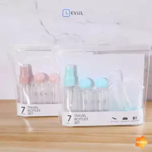 Chai kích thước du lịch Multi Piece 6 Pa Hộp đựng mỹ phẩm chống rò rỉ có thể đổ lại cho hành lý cầm tay và sử dụng tại nhà mới