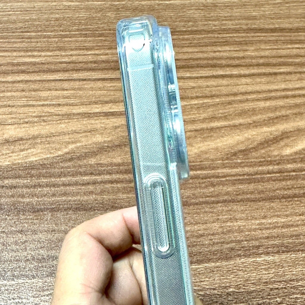 [Chính Hãng] Ốp Lưng Likgus Cứng Trong Suốt Viền Mỏng Cho IP 11 - 17 Pro Max - Mặt Lưng PC Cứng Chống Ố, Sốc, Viền TPU