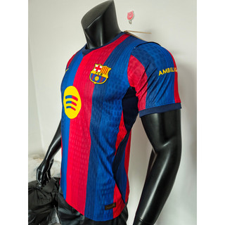 2026-27 Barcelona Home Player Edition Jersey – Vải cao cấp thoáng khí, Tên & Kích thước tùy chỉnh, S – 2XL Có sẵn
