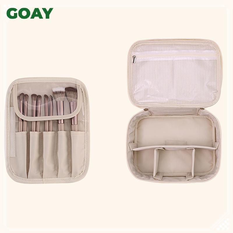 GOAY Di Động Dung Tích Lớn Túi Đựng Mỹ Phẩm Đa Năng Tự Do Chia Trang Điểm Túi Bảo Quản Thẩm Mỹ Cao Hợp Thời Trang Túi Đựng Mỹ Phẩm VN