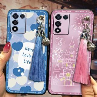 Ốp Điện Thoại TPU Họa Tiết Graffiti Hoạt Hình, Tua Rua Chuông, Bảo Vệ Toàn Bộ Cho OPPO K9S / Realme Q3S / Q3T / K10