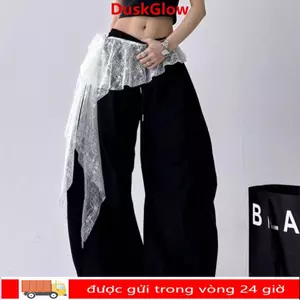 DVK Glow - Váy ren xù thêu hoa Y2K, phù hợp dạo phố