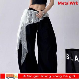 Váy mini ren thêu hoa không đều style Harajuku Y2K, phù hợp dạo phố