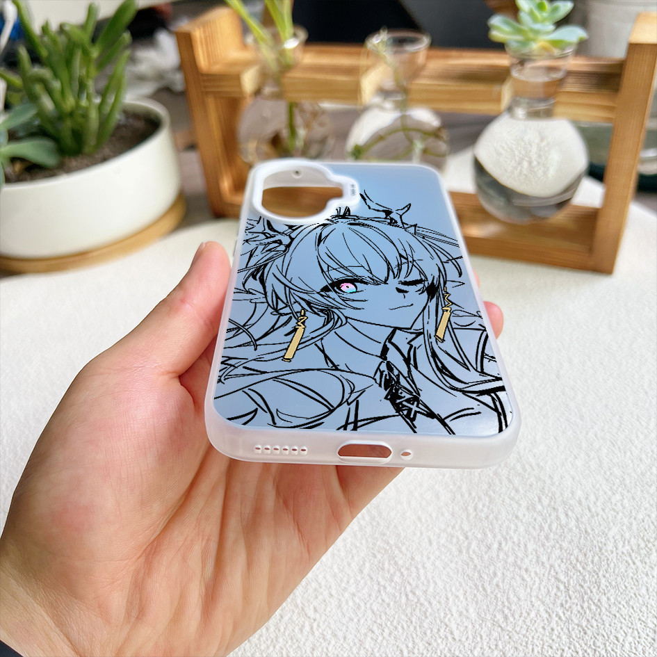 Dành cho Redmi Turbo 5 Max / Turbo 4 Pro / POCO X8 Pro X7 F8 Arknights Shu Ling Ốp điện thoại viền mềm lưng cứng / Note 15 Pro Mi 15T 14T K90 K80 K70 Pro Vỏ Redmi chống sốc