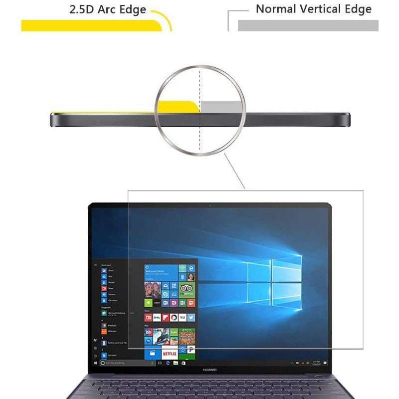 1-2 Chiếc Kính Bảo Vệ Màn Hình Cho Huawei MateBook E Go 12.30 Máy Tính Bảng Chống Ánh Sáng Xanh Kính Cường Lực Bảo Vệ Cho Huawei MateBook E 12.6 2023 2022 HD Trong Suốt Phim