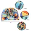 PYCOU Quấn Đầu, Beanie Pre Buộc Nút Thắt Lưng Co Giãn Turban, Hoa Thanh Lịch Nữ Chemo Cap Bandana Mũ Mũ nón