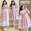 Trang phục bà bầu mùa hè Váy Cotton nguyên chất phù hợp
