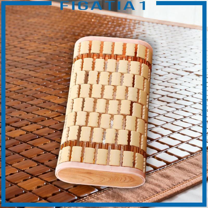 Gối tựa đầu bằng tre Xông hơi rỗng Handmade Hỗ trợ cổ thoáng khí cho phòng xông hơi tại nhà Du lịch