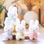 PS1 Miffy Plushie Hoạt Hình Dễ Thương Sang Trọng Móc Khóa Nhồi Bông Túi Đồ Chơi Quyến Rũ SP1