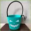 Trick or Treat Bucket Goody Light up Xô cho trẻ em Halloween Có thể gập lại Túi Tote lưu trữ nỉ cho đồ chơi Goodies gelhvn