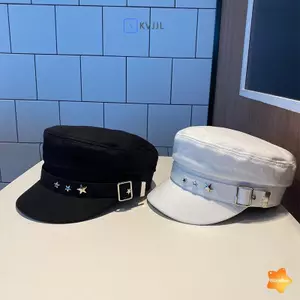 Mũ Nồi Nữ Cotton Phong Cách Retro Hải Quân Hàn Quốc, Thích Hợp Xuân Thu Đông