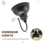 Vintage Treo Tường Cổ Ngỗng Barn Flat Light Công Nghiệp Vintage Farmhouse Treo Tường Ngoài Trời Chống Thấm Nước