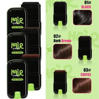 Hair Dye Comb for Women 15g Hair Color Stick 2 in 1 Temporary Sweat-Proof Waterproof Root Cover Up Tool for Scalp wsdvn