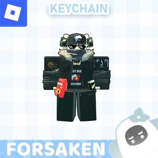 Ganci / Gnatungan Kunci Akrilik ROBLOX FORSAKEN MLG CHANCE SKIN - 1