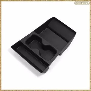 Hộp lưu trữ tầng dưới trung tâm ô tô Giá đỡ cốc cho 2024 2025 Khay sắp xếp Phụ kiện Tidying