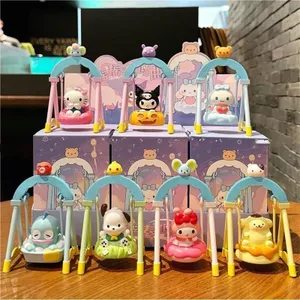 Giai Điệu Sanrio Swing Series Hộp Bí Ẩn Hợp Thời Trang Chơi Búp Bê Chữa Bệnh Giải Nén Để Bàn Đồ Trang Trí Nhỏ Búp Bê Quà Tặng 4.18