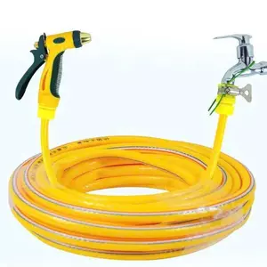Bộ Vòi Rửa Tăng Áp Lực 5M 10M 15M 20M & Dây Nhựa PVC Dẻo Vòi Tưới Cây Rửa Xe Gia Đình