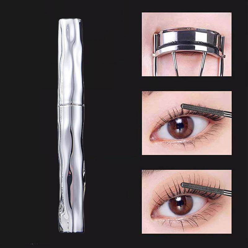 [KvJJL-t] Mascara dài 3D chống thấm nước Ống thép lông mi Primer Eye Mies Brush Long-Wearing Silk Mascara Mỹ phẩm Quà tặng mới