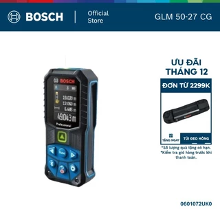 Máy đo khoảng cách Bosch laser xanh GLM 50-27 CG