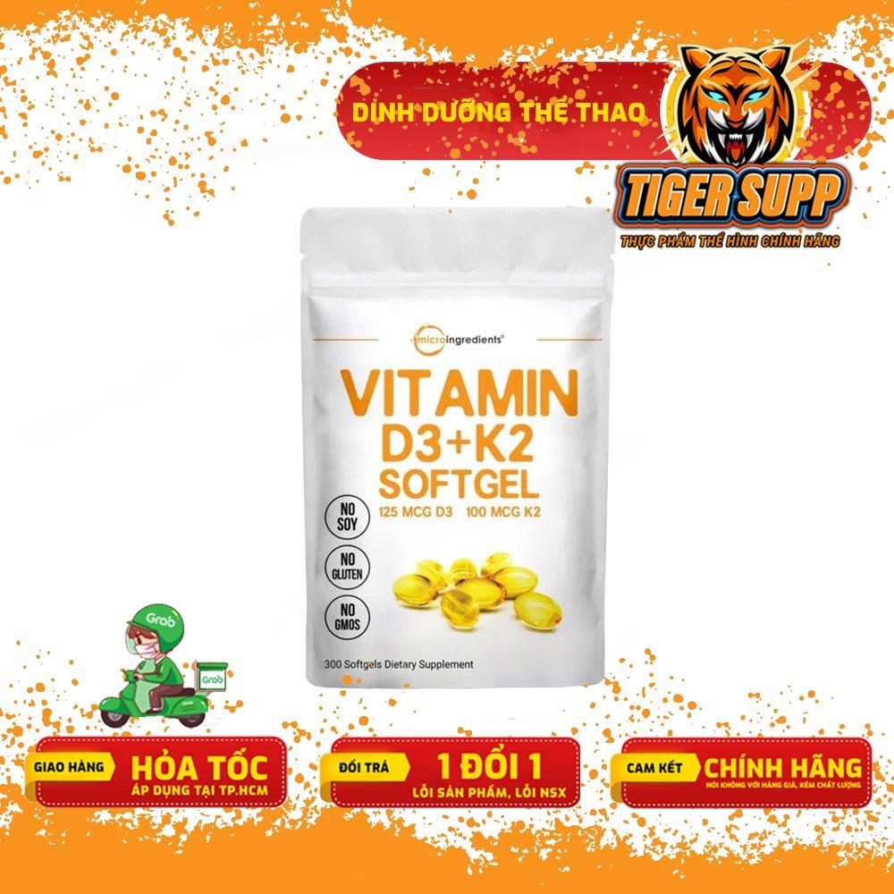 Thực Phẩm Sức Khỏe Micro Ingredient Vitamin D3 K2 Hỗ Trợ Xương Khớp 300 Viên
