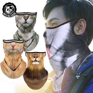 Musion Balaclava 3D cho xe máy - Co giãn, half mask, bandana ma thuật
