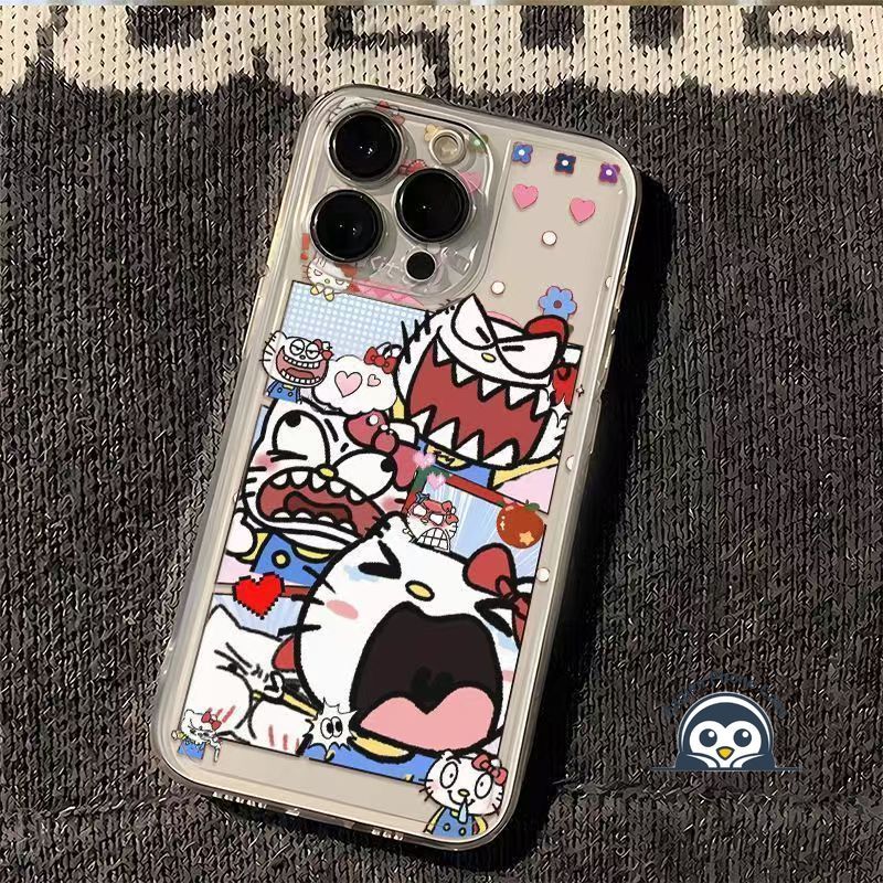 Ốp Điện Thoại Cô Gái Mèo Dễ Thương Cho OPPO Find X9 X8S X8 Pro Ultra X7 Pro Ultra X6 X5 Pro Lite X3 Neo Pro X2 Neo Lite Pro 4G 5G Vỏ Hoạt Hình Ngộ nghĩnh Chống Rơi Trong Suốt Mềm Mại