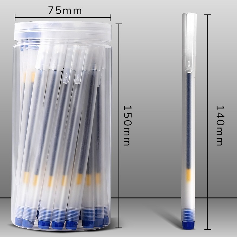 Set 30 Bút Gel Đa Năng 0.5mm – Mực Đen Ra Đều, Dung Lượng Lớn, Phù Hợp Viết Học Tập Hằng Ngày