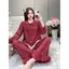 Bộ Đồ Ngủ Nữ JUSOKA Pijama Chất Liệu Đũi Siêu Mềm Mịn Dễ Thương Dành Cho Tết, Noel