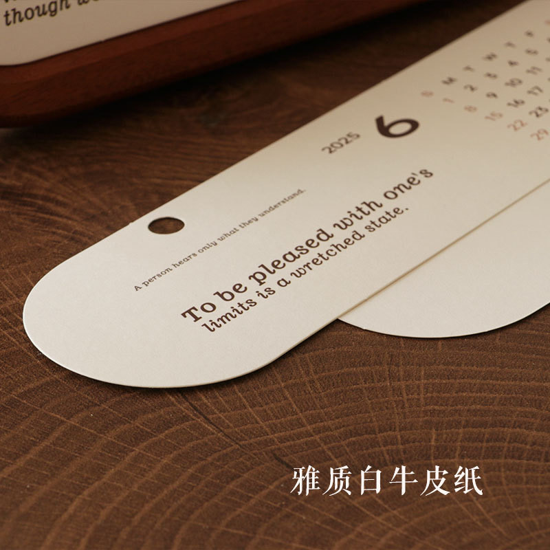 Năm Ngựa Lịch 2026 Phong Cách Mới Lịch Hàng Năm Bằng Gỗ Sáng Tạo Để Bàn Đồ Trang Trí Nhỏ Lưu Niệm Lịch Để Bàn
